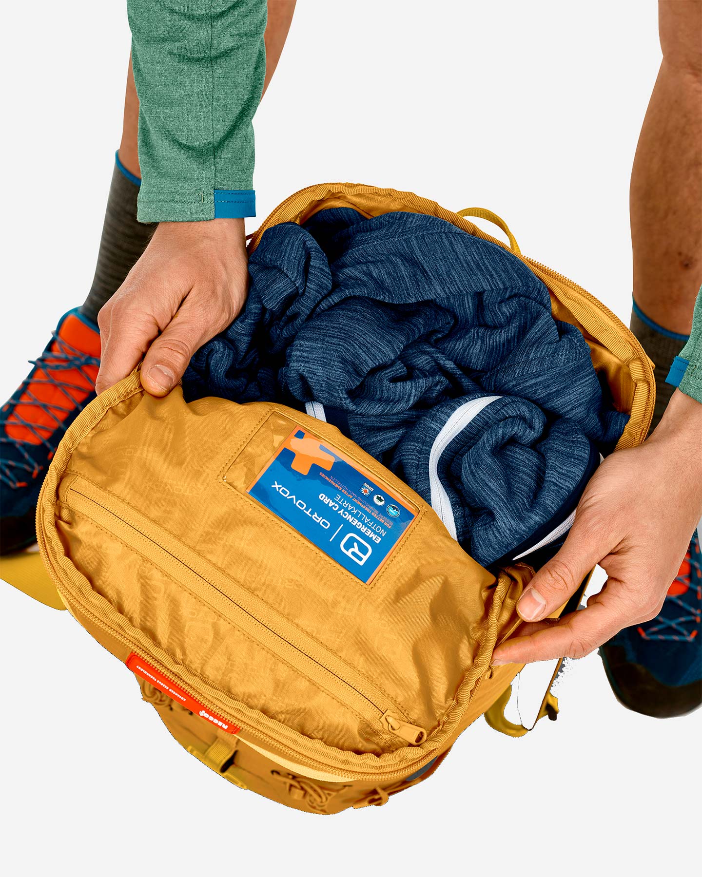 Zaino alpinismo ORTOVOX PEAK LIGHT 32 - S4077706-YELLOW COR - 4 | Cisalfa Sport